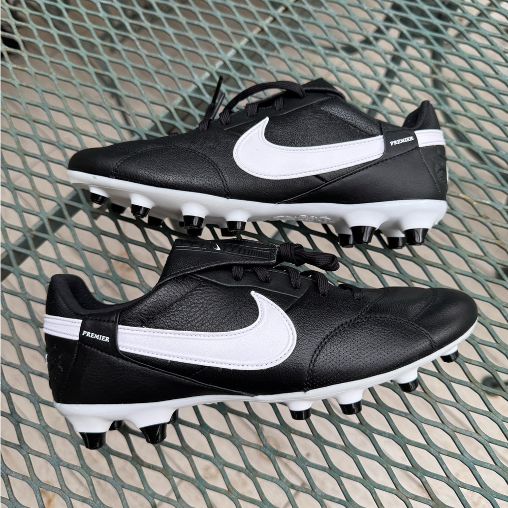 Nike Premier III 3 FG Kangaroo Leather Soccer Cleats AT5889-010 Mens Size 6